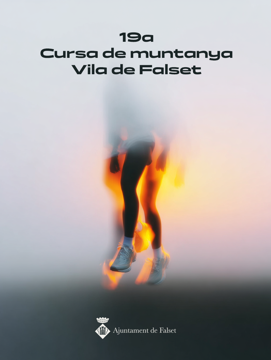 Cartell 17a Cursa de Muntanya Vila de Falset
